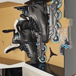 Marsblade Black and Blue Inline Skates